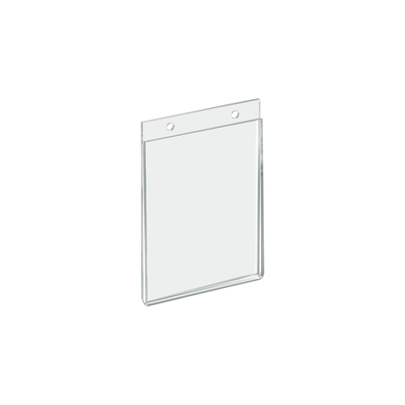 AZAR DISPLAYS 5"W x 7"H Wall U-Frame w/ Holes, PK10 162722